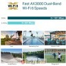 TP-LINK EAP650-Outdoor AX3000 Indoor/Outdoor WiFi 6 Access Point, IP68 weatherproof