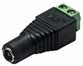 Cerberus Konektor DC(F) 12V Terminal sraf (pak 5kom) 