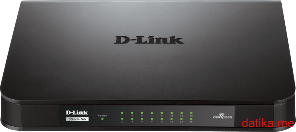 D-Link GO-SW-16G/E 16‑Port Gigabit Easy Desktop Switch in Podgorica Montenegro