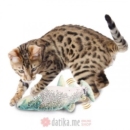 Afp 2027 igracka za macke (riba koja se pokrece) 28*12*5,5cm