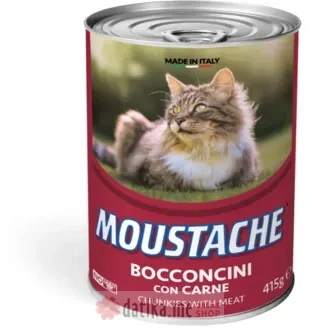 Monge Moustache Adult Cat Konzerva Sa Mesom 415gr