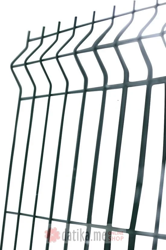 Emix Garden Panel ograda 3D 200x50x5mm 123x200cm,pocinčana