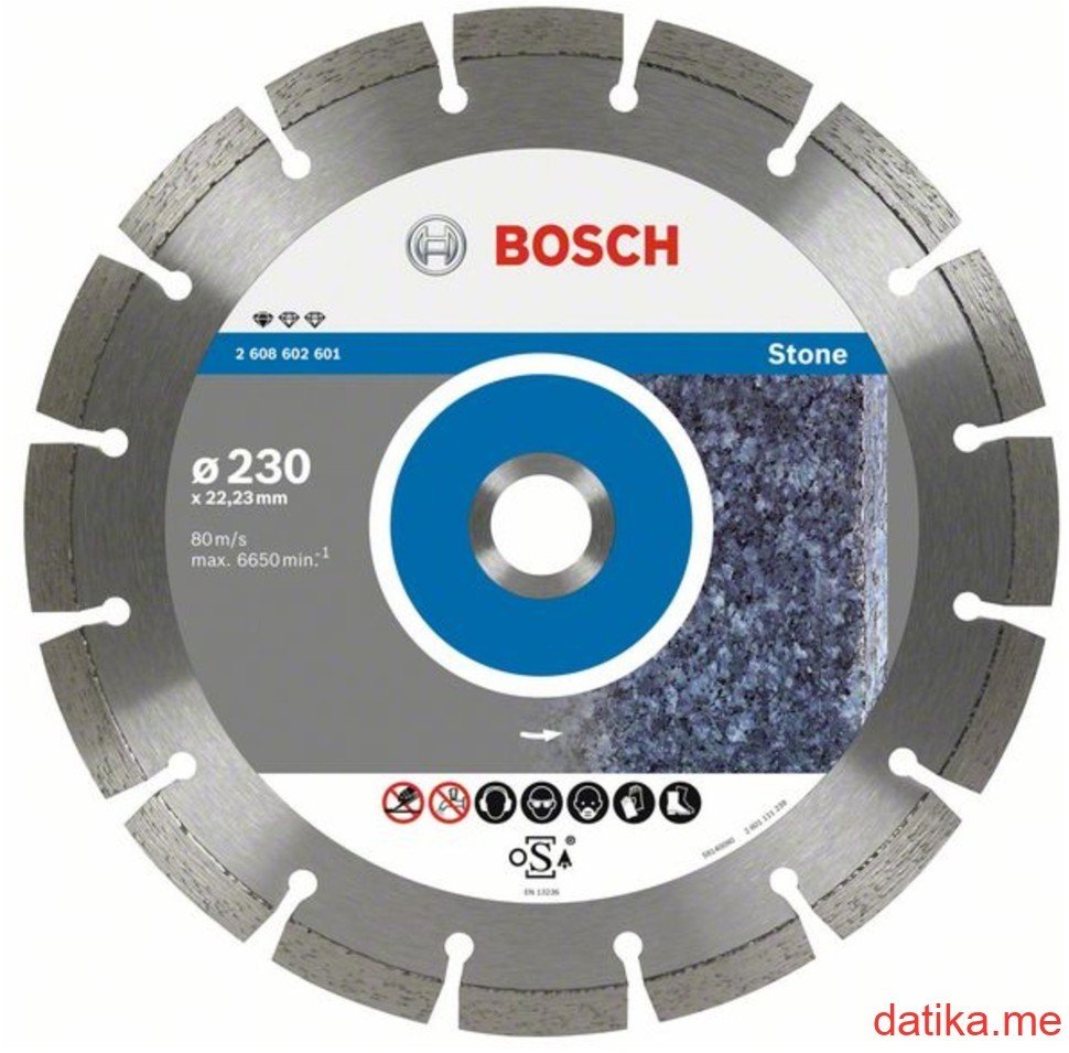 Bosch Dijamantna rezna ploča za kamen 450x25.4x10mm