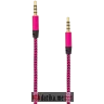 SBOX AUDIO CABLE 3.5 Male - 3.5 mm Male 1.5 m Pink