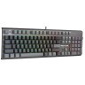 A4 TECH FS100 FSTYLER USB Neon Backlit US crna tastatura