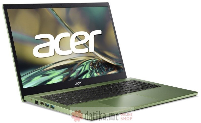 Acer Laptop Aspire A315  Intel Core i3-1215U/8GB/512GB SSD/UHD Graphics /15.6" FHD IPS/Green