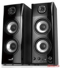 Genius SP-HF1800A 50W 2.0 Hi-Fi Three-way Wood Speakers