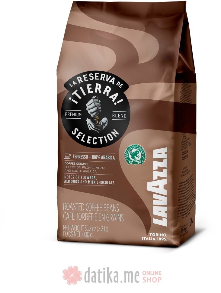 Lavazza Tierra Intenso 1kg (Kafa u zrnu) в Черногории