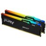 Kingston Fury Beast RGB EXPO DIMM DDR5 64GB (2x32GB kit) 5600MT/s, KF556C36BBEAK2-64 in Podgorica Montenegro
