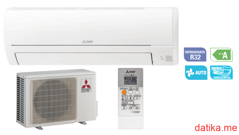 Mitsubishi Electric MSZ-HR Inverter klima uređaj, 12000 Btu