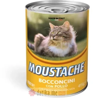 Monge Moustache Adult Cat Konzerva Sa Piletinom 415gr 