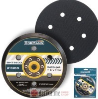 Bormann BHT9500 Disk nosac brusnog papira 150mm prihvatom 14mm za brusilice 