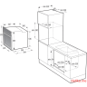 Gorenje Ugradni set Steel Steam (Rerna BOS6737E06X + Ploča ECT43X)