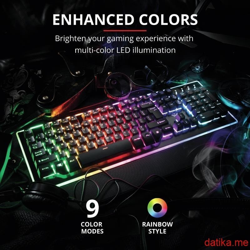 Trust GXT 860 Thura Semi-mechanical Gaming Keyboard