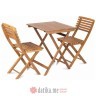 FIELDMANN Balkonski set sto i stolice FDZN 4010-T ALICE