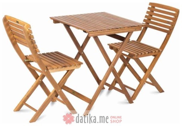 FIELDMANN Balkonski set sto i stolice FDZN 4010-T ALICE