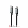 Swissten Kabl textile II USB-C / Lightning 1.5m Black