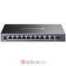 TP-LINK ES210GMP Omada 10-Port Gigabit Easy Managed Switch with 8-Port PoE+ , 123W в Черногории