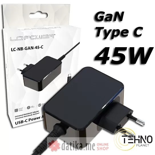 LC Power Punjac univerzalni LC-NB-GAN-45-C - 45W