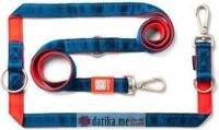 Max & Molly MULTI-FUNCTION LEASH - MATRIX RED/M POVODAC