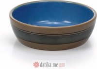 Beeztees POSUDA ZA MACE KERAMICKA DISH BLUE 13.5 CM