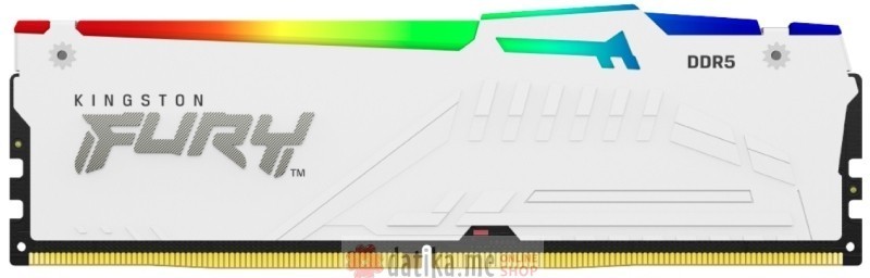  KINGSTON DIMM DDR5 64GB (2x32GB kit) 6400MT/s KF564C32BWAK2-64 FURY Renegade Silver/Black XMP 