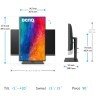 Ultra HD 4K Monitor BenQ DesignVue PD2706U 27" 4K UHD P3 DisplayHDR 400 USB-C