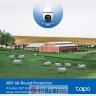TP-LINK TAPO C501GW Outdoor Pan/Tilt 4G LTE Camera , 1080P Full HD, IP66, AI, 360 degree