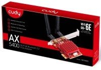Cudy WE3000S AX5400 Tri-Band Wi-Fi 6 PCI Express Adapter mrezna karta 