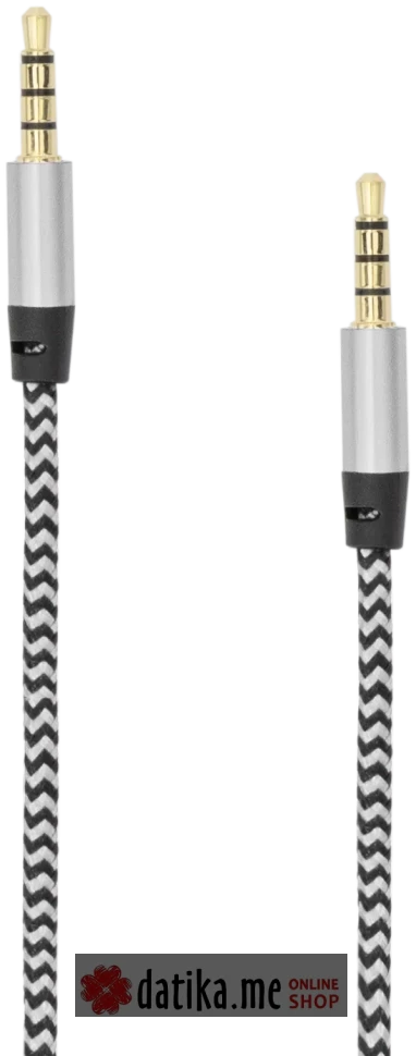 SBOX AUDIO CABLE 3.5 Male - 3.5 mm Male 1.5 m White