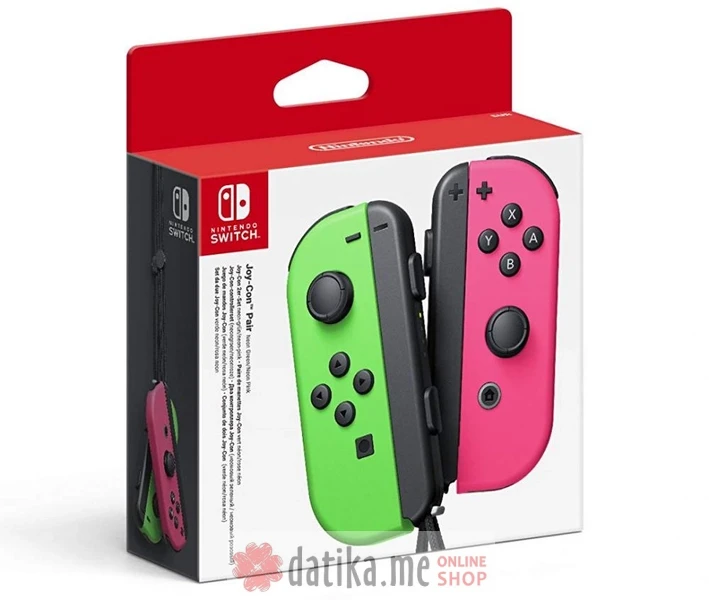 NINTENDO SWITCH JOY-CON PAIR NEON GREEN/PINK