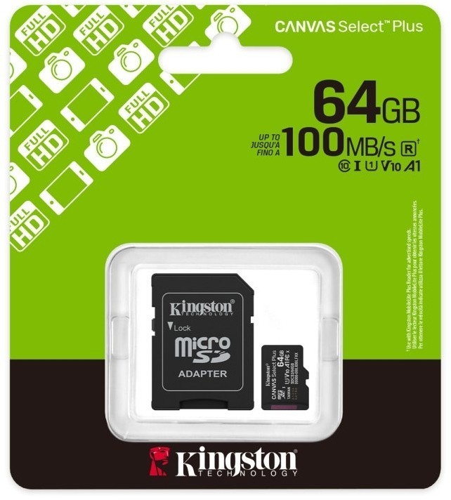 Kingston SDCS3/128GB Canvas Select Plus в Черногории