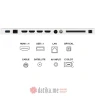TCL 65A300W NXTFRAME QLED 65'' 4K Ultra 120Hz Smart TV + TCL NxtPapet tablet 11" в Черногории