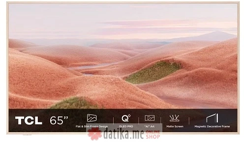TCL 65A300W NXTFRAME QLED 65'' 4K Ultra 120Hz Smart TV + TCL NxtPapet tablet 11" в Черногории