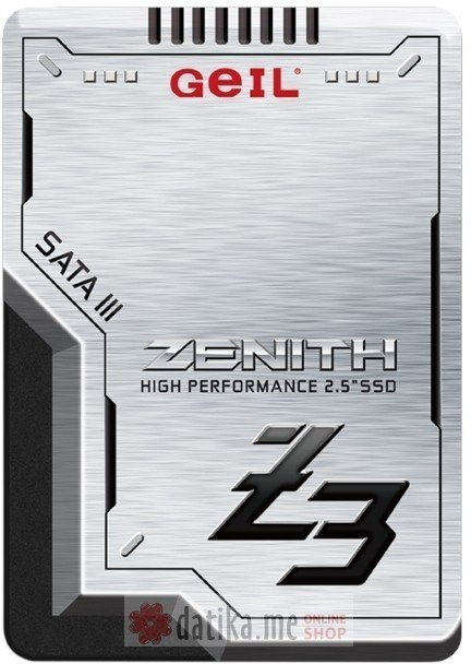 Geil 256GB 2.5" SATAIII SSD Zenith Z3 GZ25Z3-256GP bulk