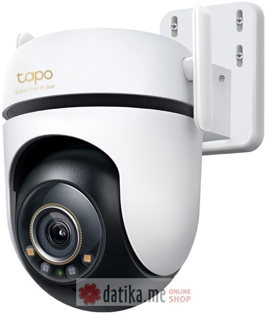 TP-LINK TAPO C530WS Outdoor Pan/Tilt Security Wi-Fi Camera 3K 5MP Live View, 2880 x 1620, IP66