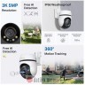 TP-LINK TAPO C530WS Outdoor Pan/Tilt Security Wi-Fi Camera 3K 5MP Live View, 2880 x 1620, IP66