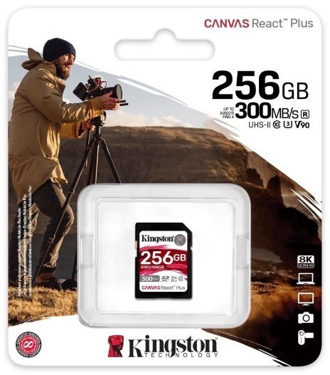 Kingston Canvas React Plus SD Card