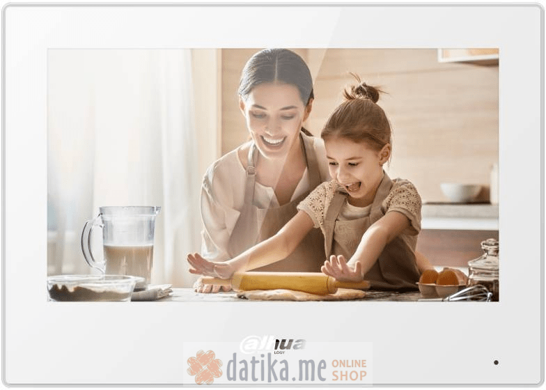Dahua VTH5321GB-W Android 7-inch digital indoor monitor  in Podgorica Montenegro