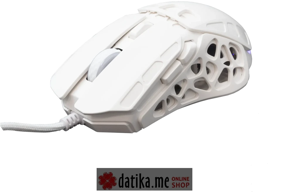 White Shark ECTOR Bijeli Gaming mis