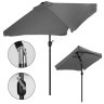 ModernHome Veliki pravugaoni suncobran DARK GREY