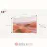 TCL 55A300W NXTFRAME QLED 55'' 4K Ultra 120Hz Smart TV 
