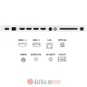 TCL 55A300W NXTFRAME QLED 55'' 4K Ultra 120Hz Smart TV 