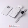 Forever wireless power bank MATB-300 10000 mAh 3in1 white