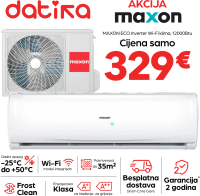 MAXON ECO Inverter Wi-Fi klima, 12000Btu