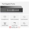 Mercusys MS116GS Gigabit desktop svič sa 16 portova