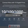 Mercusys MS116GS Gigabit desktop svič sa 16 portova