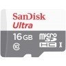 SanDisk Ultra 16GB 80MB/s UHS-I Class 10 microSDHC Card, SDSQUNS-016G-GN3MN  in Podgorica Montenegro