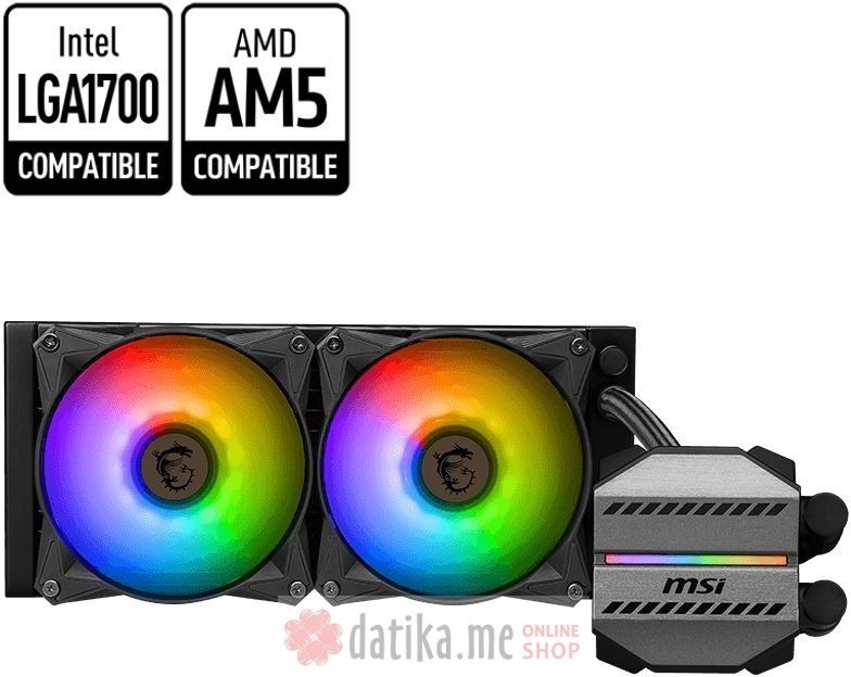 MSI MAG CORELIQUID M240 AIO CPU Liquid Cooler