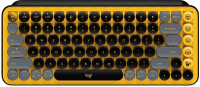 Logitech POP Keys mehanicka bezicna Tastatura, Yellow-Black